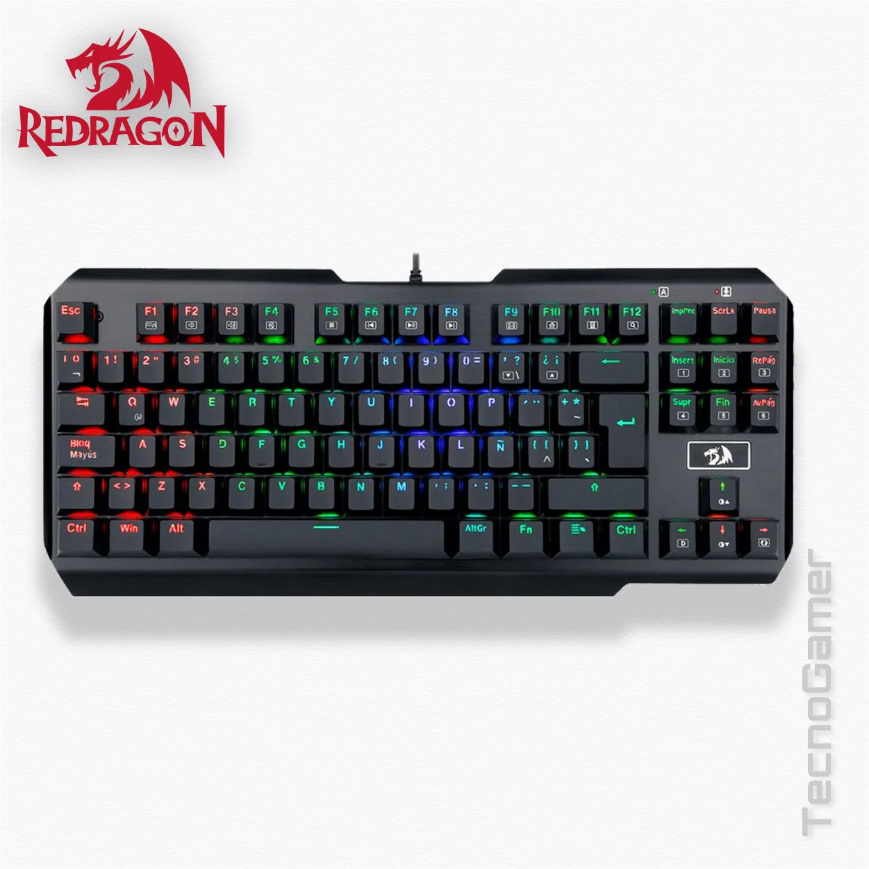 Teclado REDRAGON USAS K553 RGB