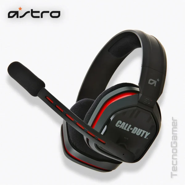 Audífono ASTRO A10 CALL OF DUTY BLACK/RED