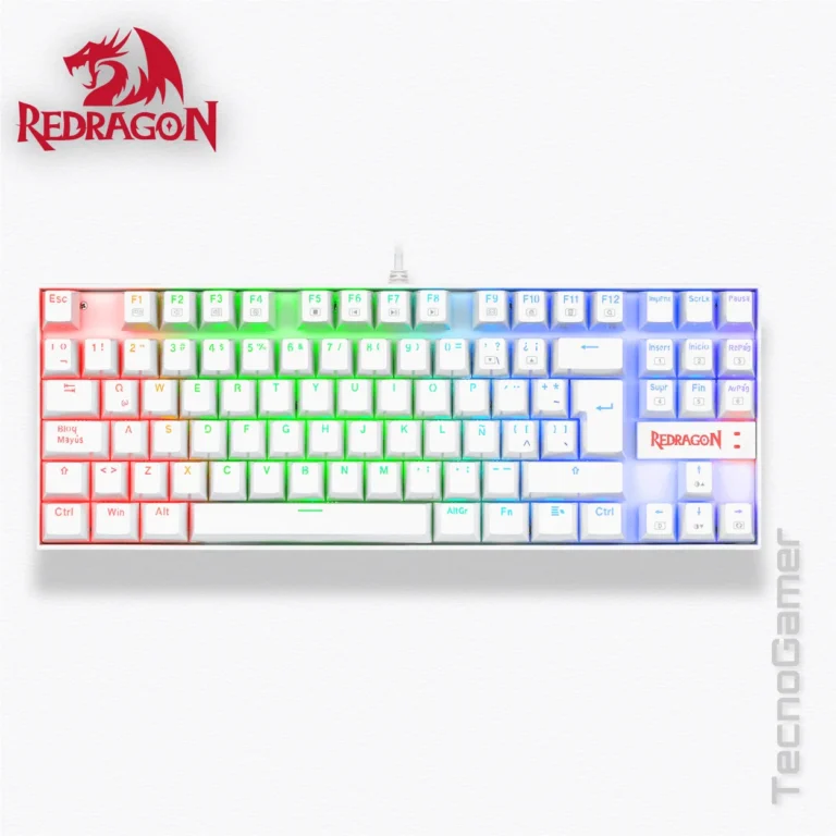 Teclado REDRAGON KUMARA K552 RGB (WHITE)