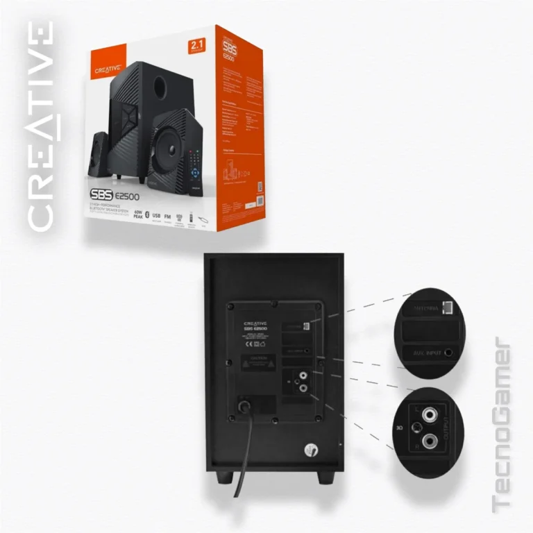 Parlante CREATIVE SBS E2500 (60W)