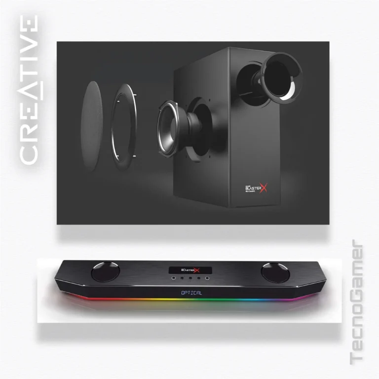 Parlante CREATIVE SOUND BLASTERX Katana (150W)