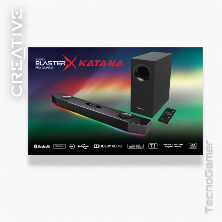 Parlante CREATIVE SOUND BLASTERX Katana (150W)