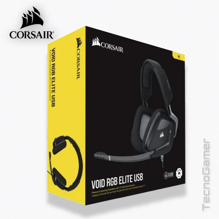 Audífono CORSAIR VOID RGB ELITE USB BLACK