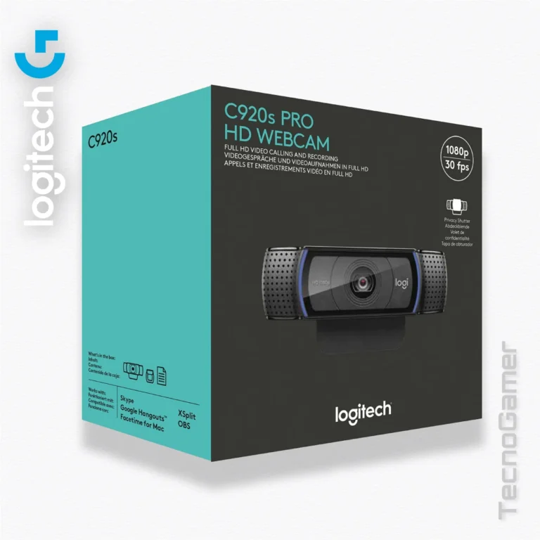 Cámara LOGITECH C920s HD ProWebcam