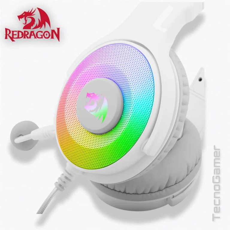 Audífono REDRAGON PANDORA WHITE 7.1