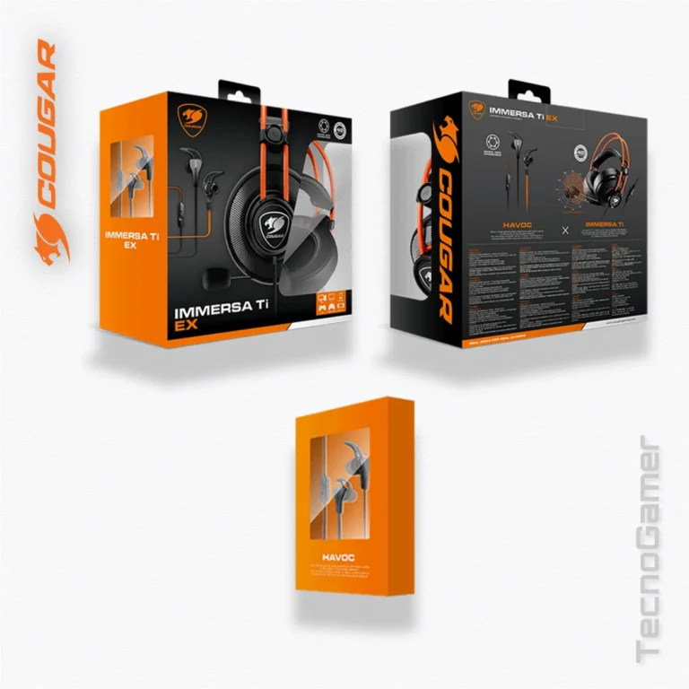 Audífono COUGAR IMMERSA TI EX (BUNDLE HAVOC)