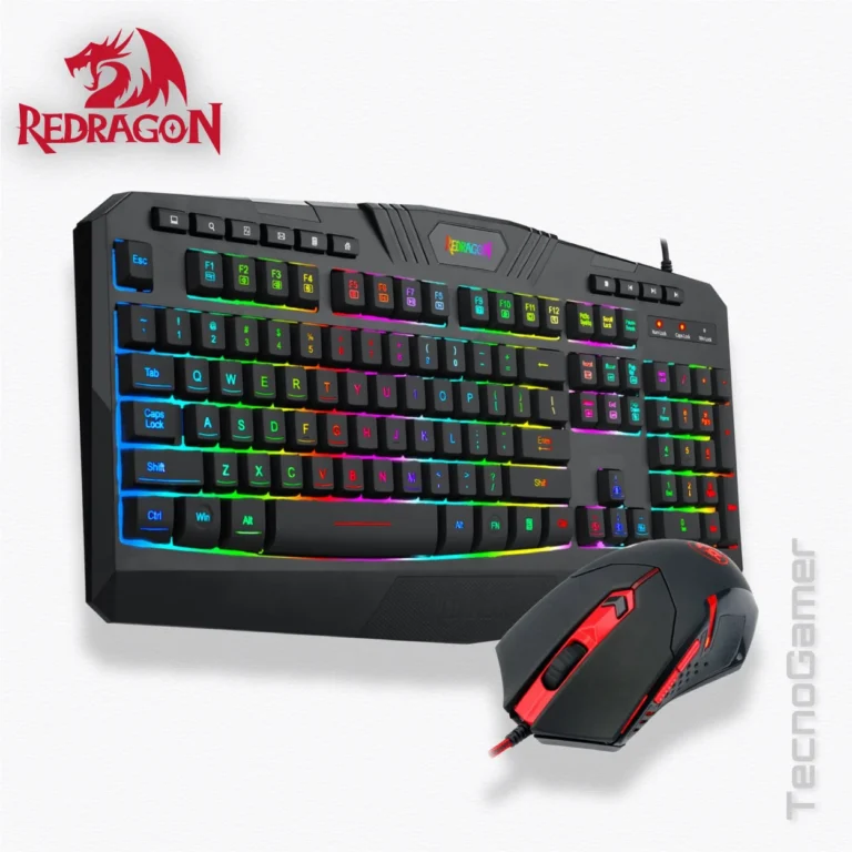 Combo REDRAGON GAMING ESSENCIAL S101-3-SP (Teclado + Mouse)