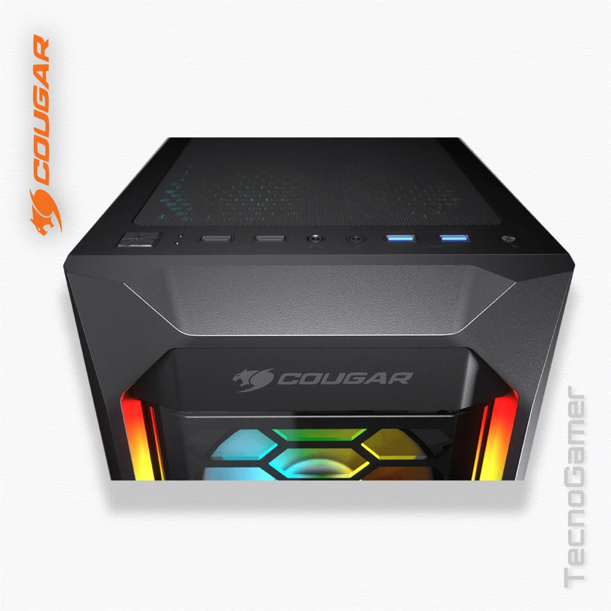 Case COUGAR MX410-G RGB - Imagen 3
