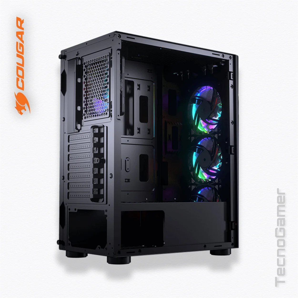 Case COUGAR MX410-G RGB - Imagen 5