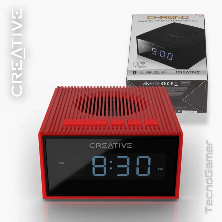 Parlante CREATIVE CHRONO Bluetooth & FM & Alarma