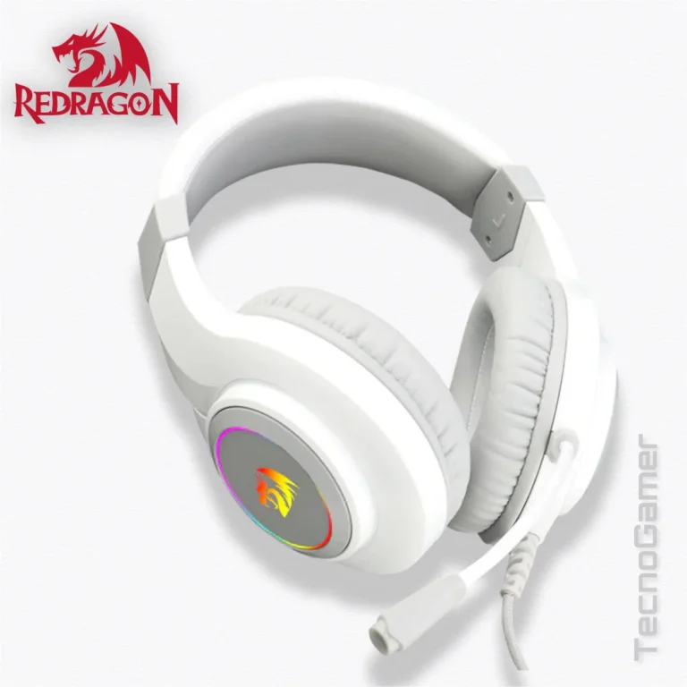 Audífono gamer Redragon Hylas H260 White