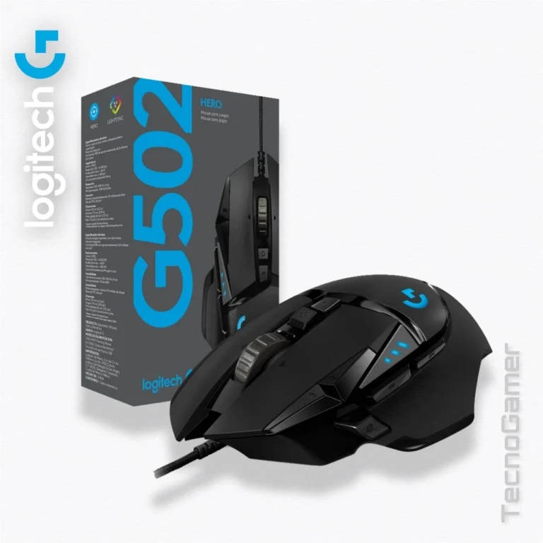 Mouse LOGITECH G502 HERO USB 11 BOTON PESAS RGB-16000 Dpi