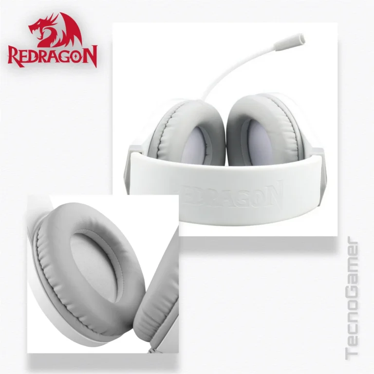 Audifono REDRAGON HYLAS WHITE