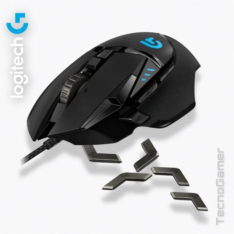 Mouse LOGITECH G502 HERO USB 11 BOTON PESAS RGB-16000 Dpi