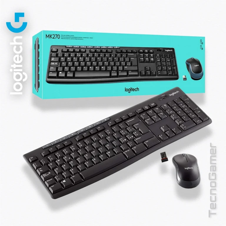 Combo LOGITECH MK270 WIRELESS (Teclado + Mouse)