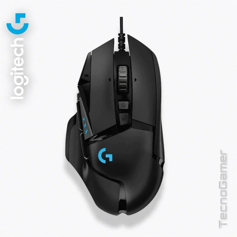 Mouse LOGITECH G502 HERO USB 11 BOTON PESAS RGB-25600 Dpi