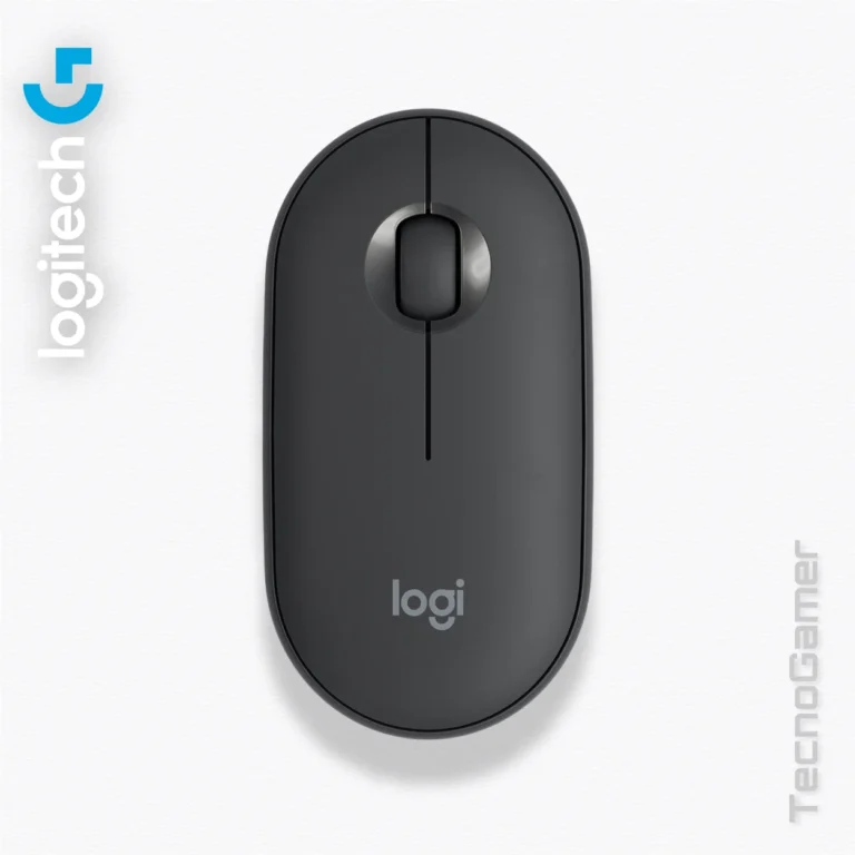 Mouse LOGITECH M350 PEBBLE inalámbrico