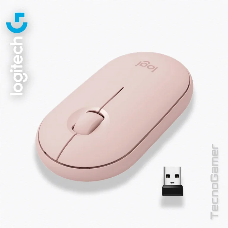 Mouse LOGITECH M350 PEBBLE inalámbrico