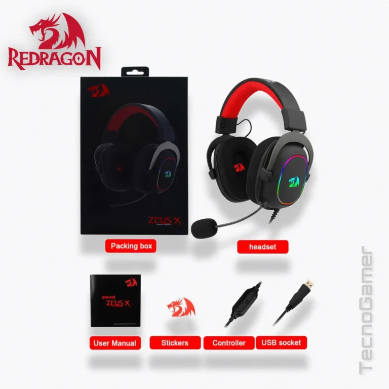 Audifono REDRAGON ZEUS X RGB