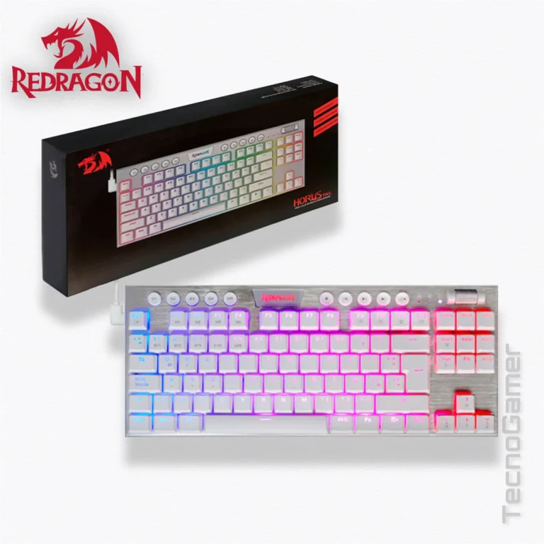 Teclado REDRAGON HORUS TKL BLANCO (con cable)
