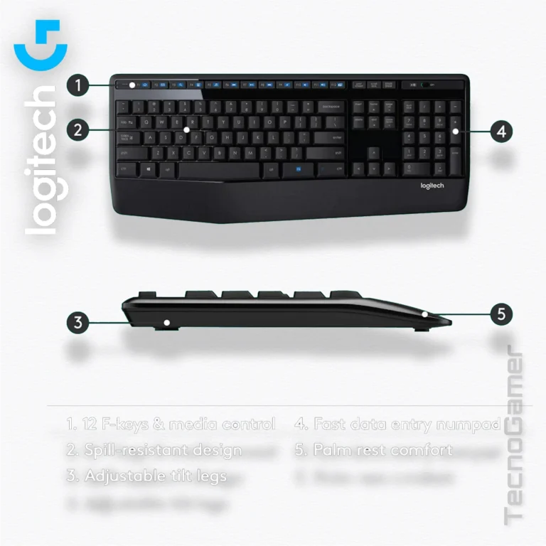 Combo LOGITECH CONFORT MK345 Wireless