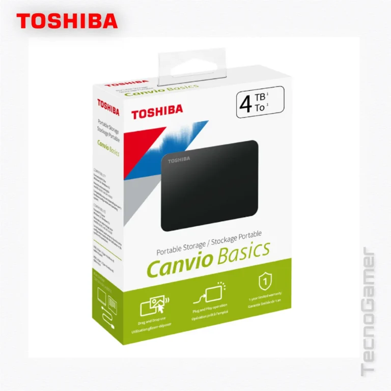 Disco Duro Externo TOSHIBA 4TB canvio 2.5"