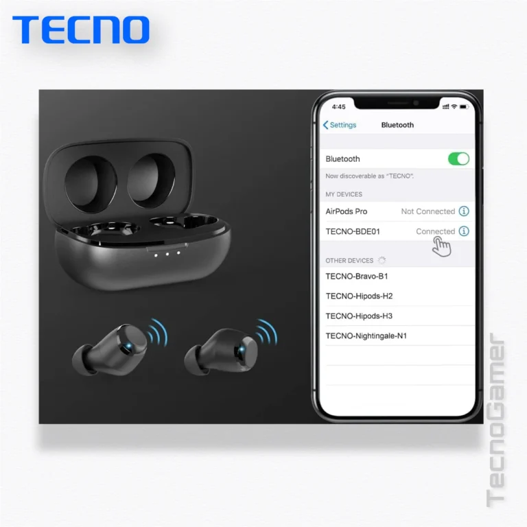 Auricular TECNO TWS EARPHONE BDE01