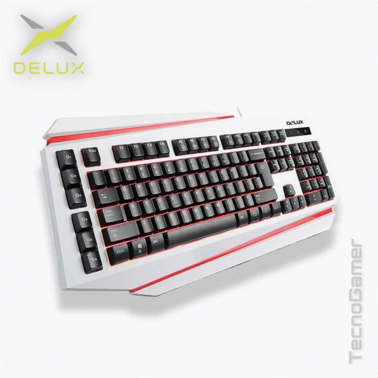Teclado Delux K9500 Luz Roja