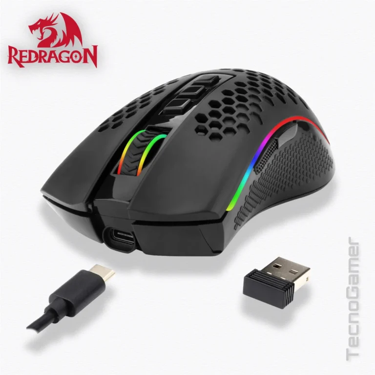 Mouse REDRAGON M808-KS RGB STORM PRO Wireless