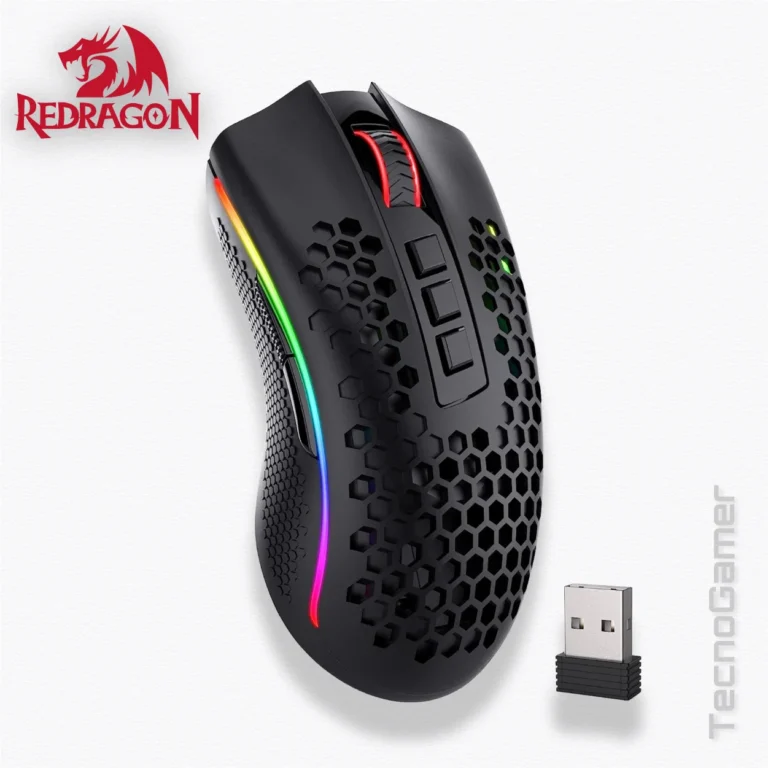 Mouse REDRAGON M808-KS RGB STORM PRO Wireless