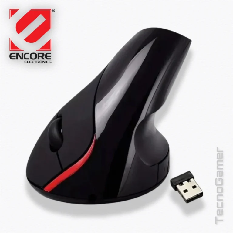 Mouse ENCORE Vertical Ergonómico (DPI ajustable)