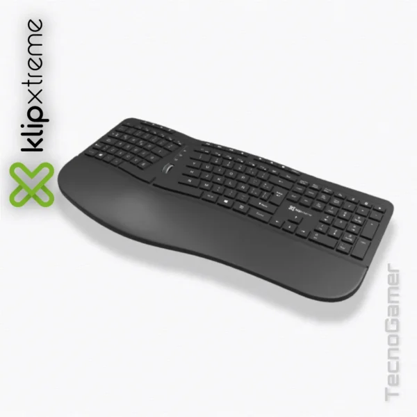 Teclado ergonómico Klipxtreme Transcend Wireless