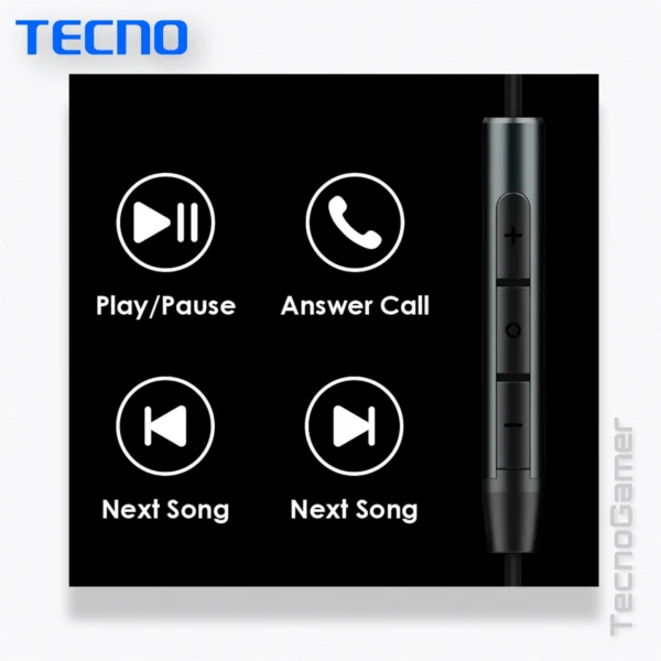 Auricular TECNO ROCK R2 - Image 2