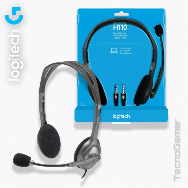 Audifono LOGITECH H110 C/microfono DUAL PLUG 3,5
