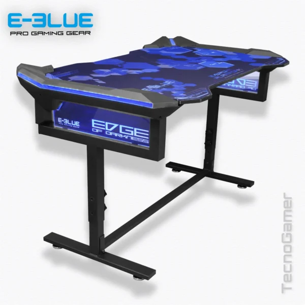 Mesa Gamer E-Blue E-SPORT Edge Of Darkness (Altura Regulable) - Imagen 2