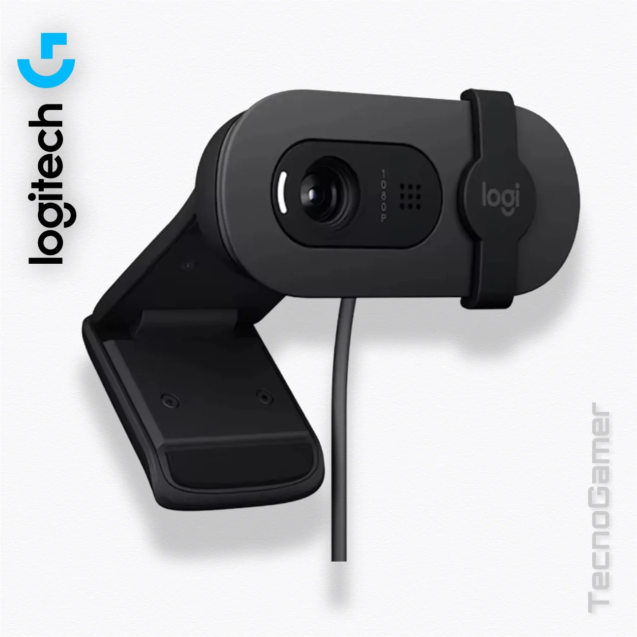 Cámara LOGITECH BRIO 90 FHD 1080P vista alternativa