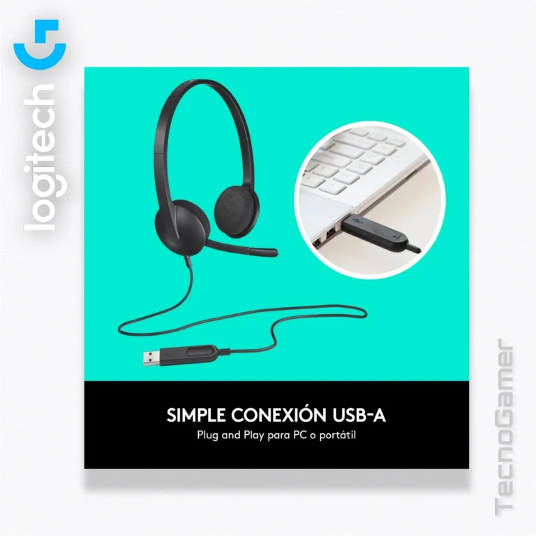 Audifono LOGITECH H340 C/MICROFONO - USB