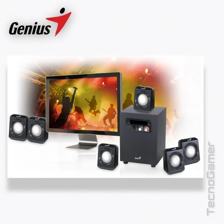 Parlante GENIUS SW-5.1 1020 para PC&Mac (26W)
