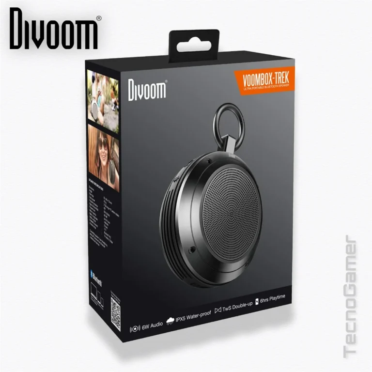 Parlante DIVOOM Voombox-TREK - ultraportátil Bluetooth