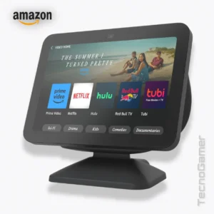 Parlantes Alexa con pantalla y control por voz para hogar inteligente