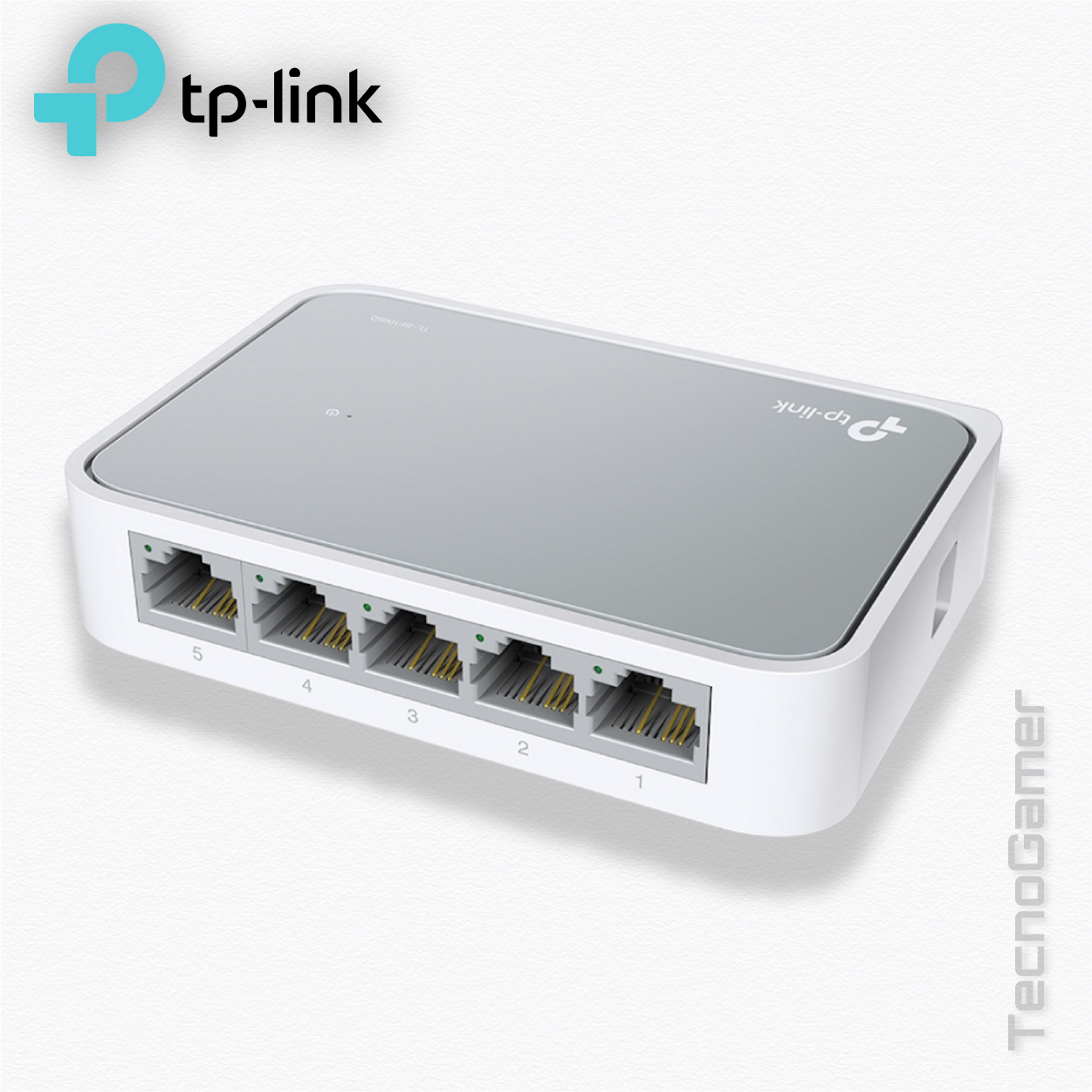 Switch Tp-Link con 5 puertos a 10/100 Mbps