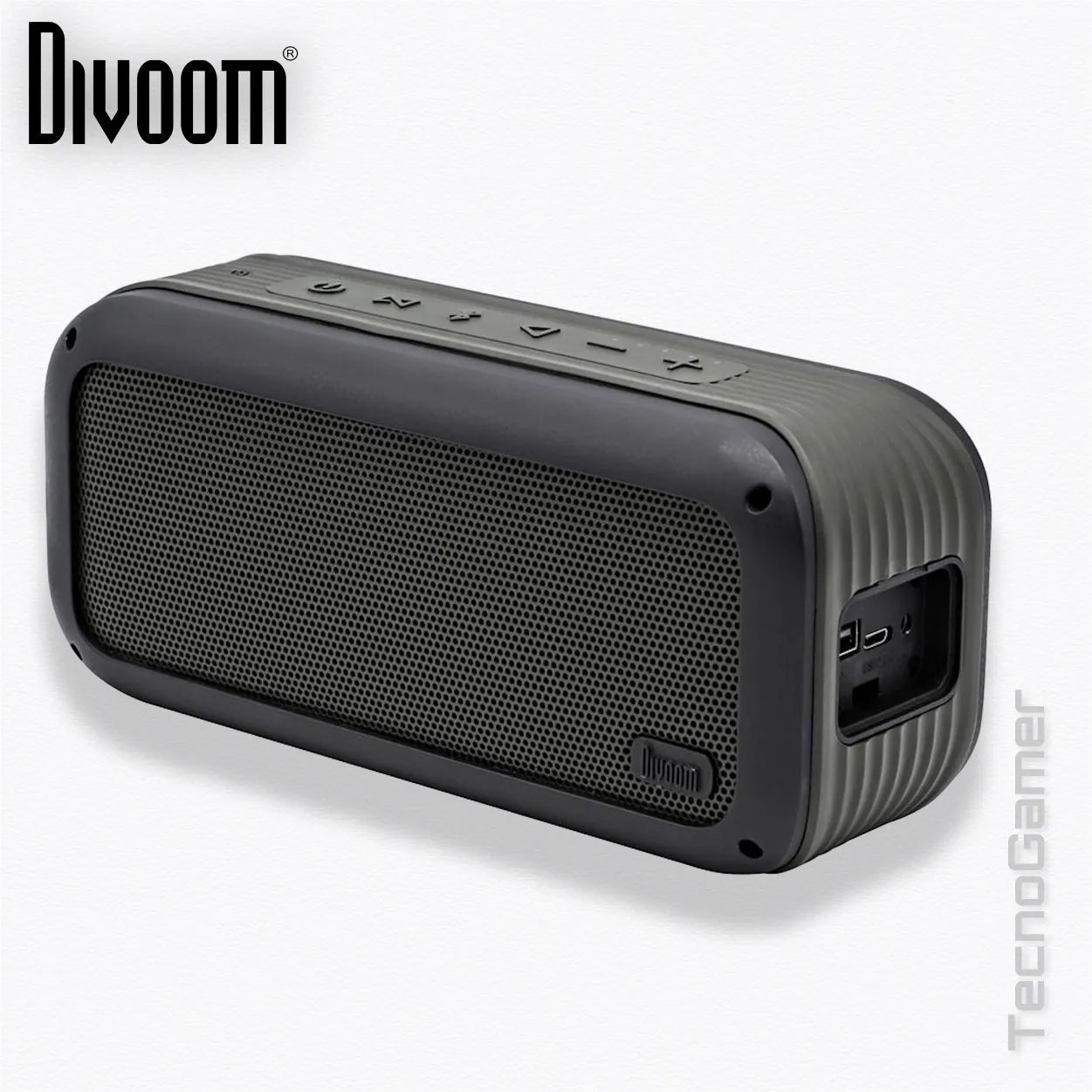 Parlante Divoom VOOMBOX ROCK 30W Bluetooth 4.2