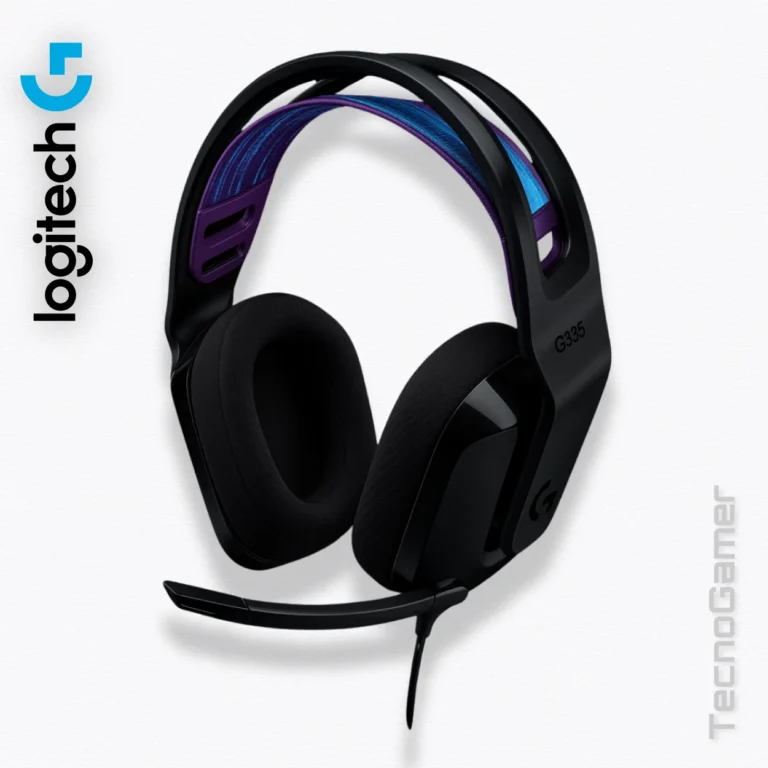 Audifono Logitech G335 con cable y micrófono