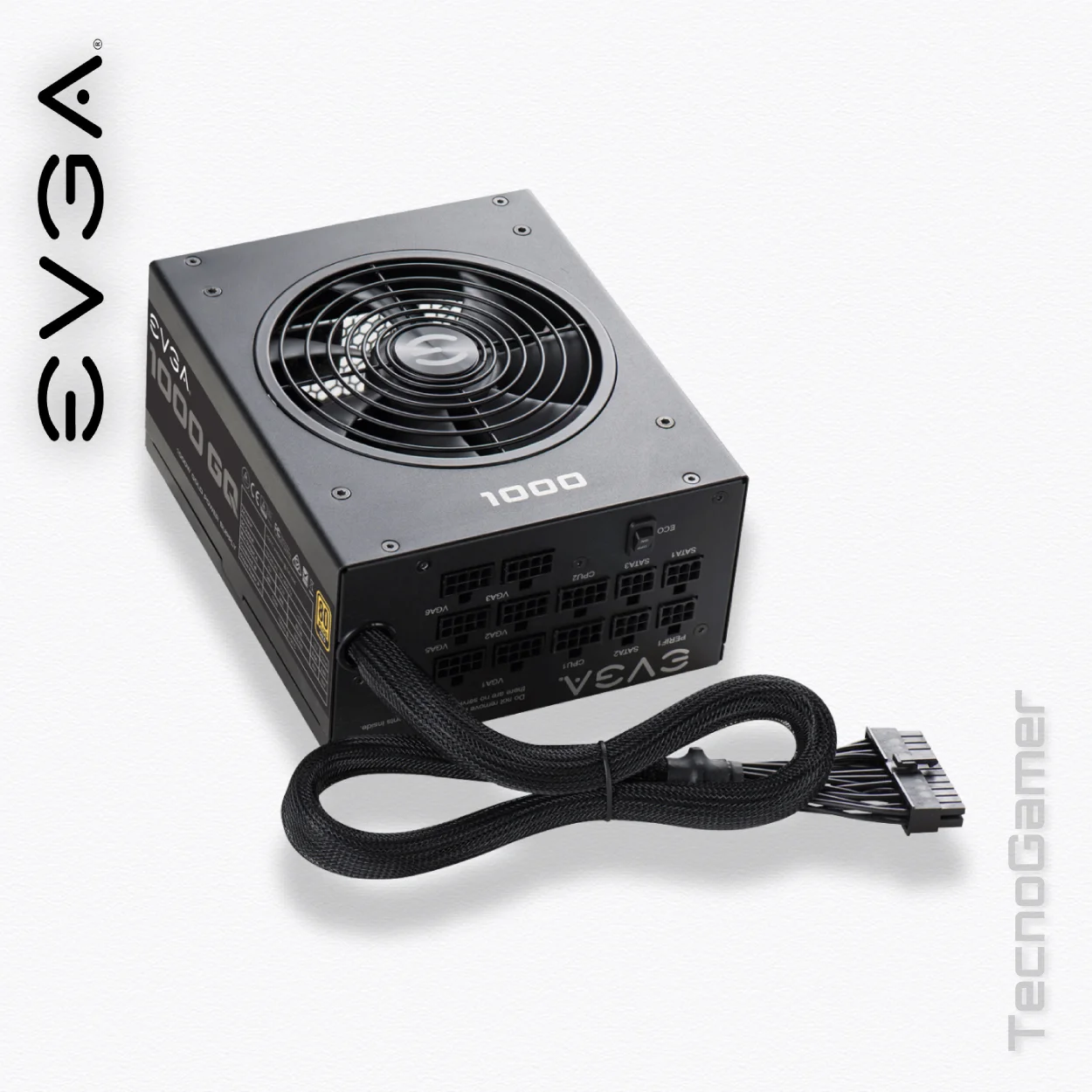 Fuente Evga 1000W GOLD 80 PLUS - Imagen 2