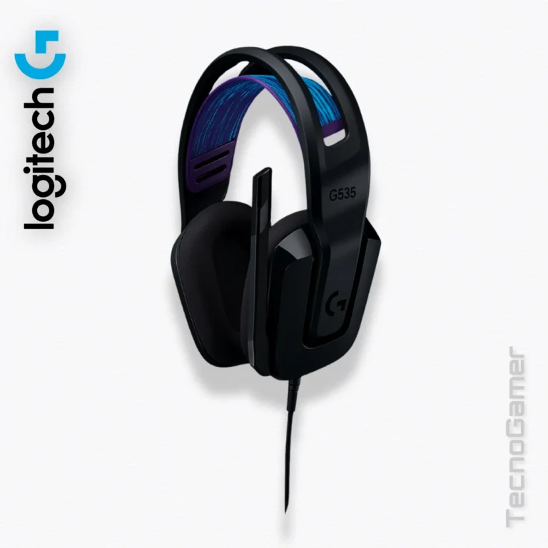 Audifono Logitech G335 con cable y micrófono
