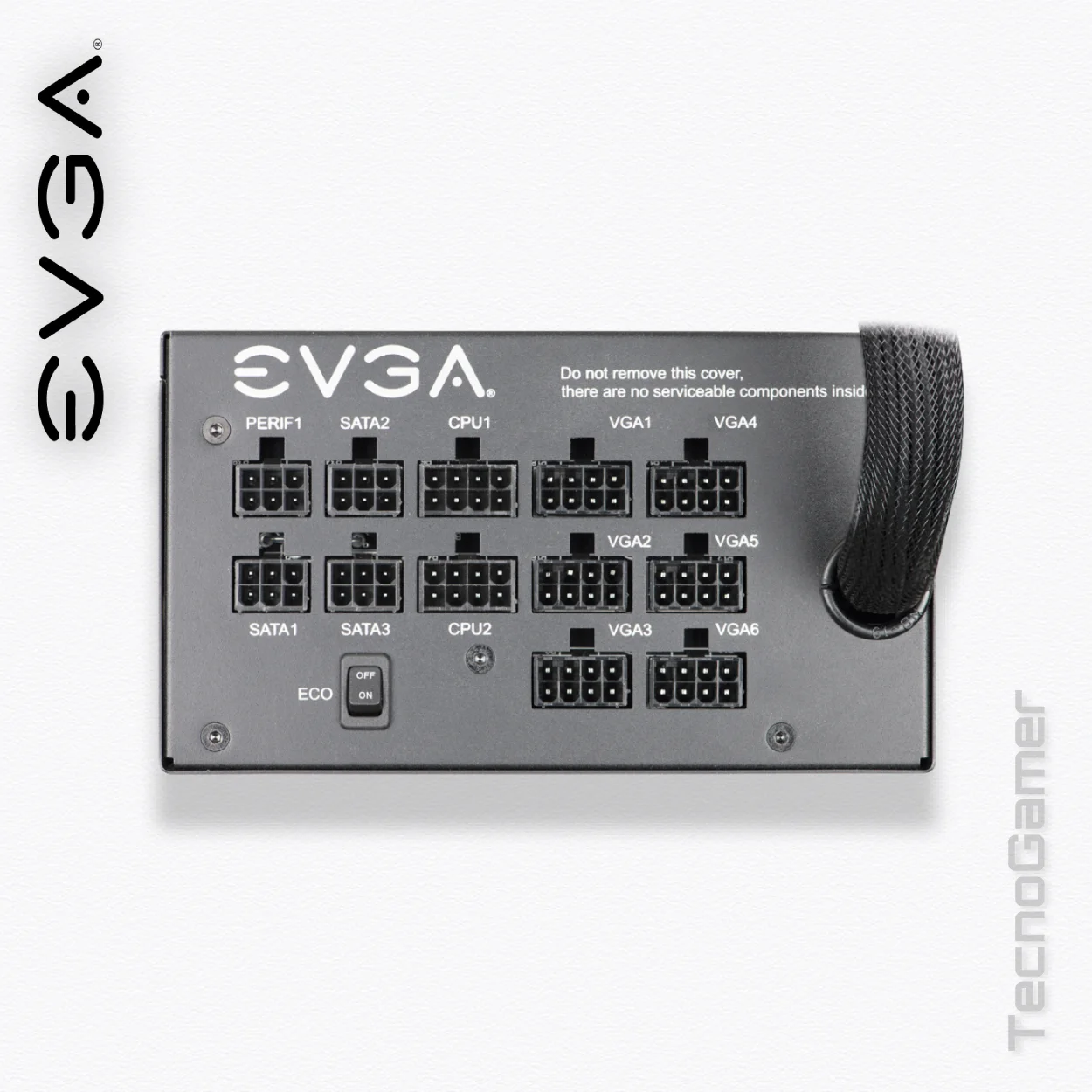Fuente Evga 1000W GOLD 80 PLUS - Imagen 3