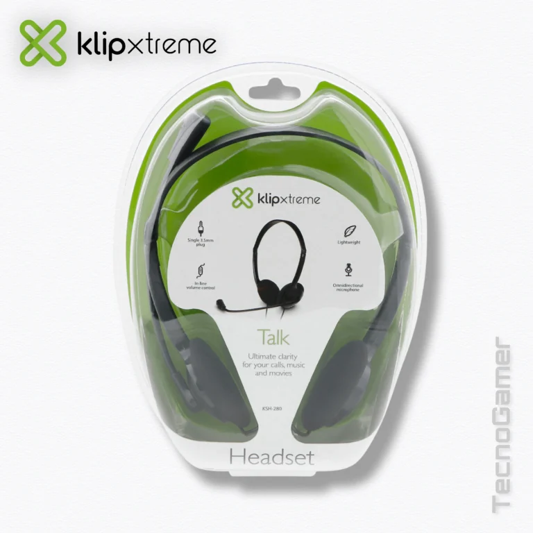Audifono Klipxtreme Talk con MIC, c/cable