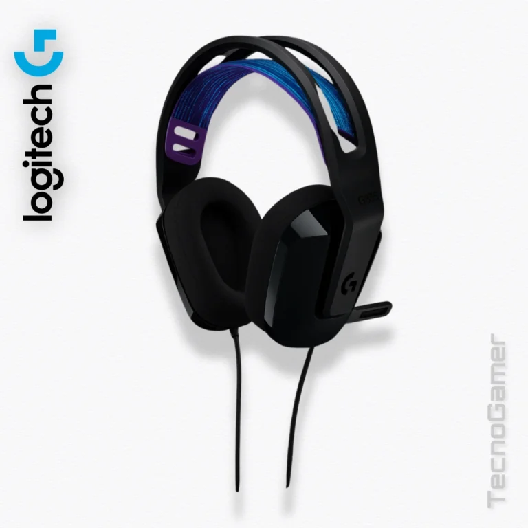 Audifono Logitech G335 con cable y micrófono