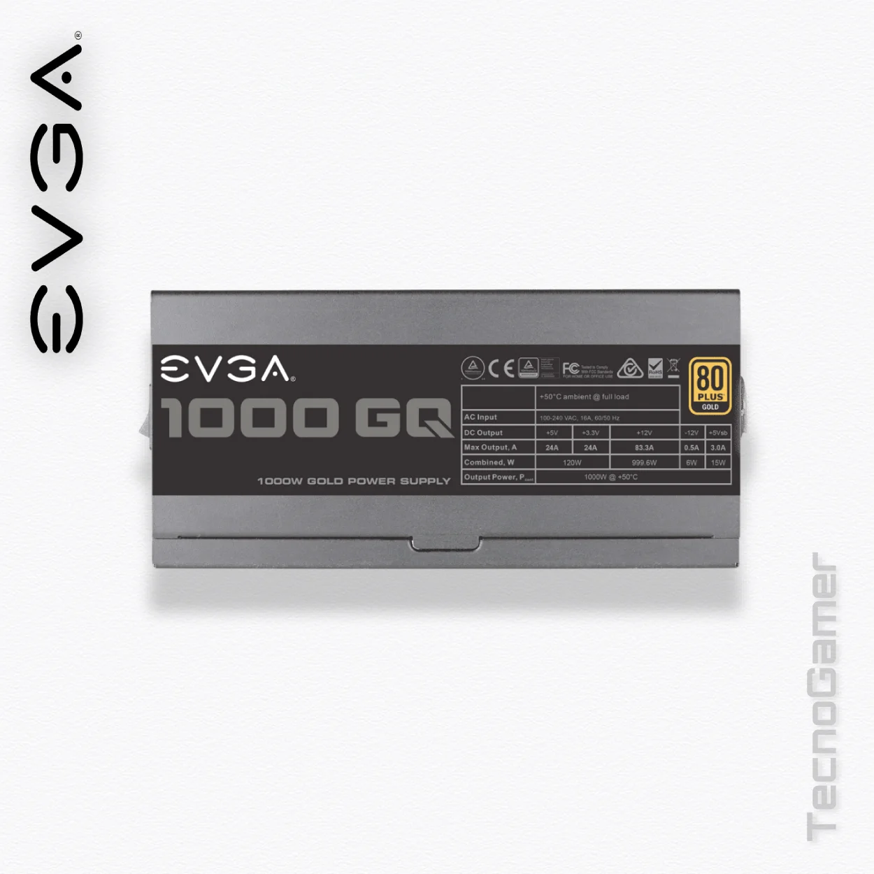 Fuente Evga 1000W GOLD 80 PLUS - Imagen 4