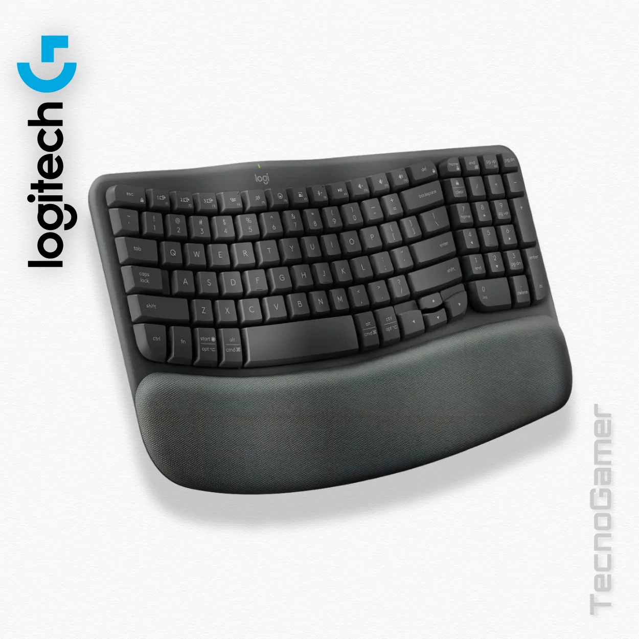 Teclado Logitech Ergo Wave Keys Wireless en TecnoGamer Bolivia